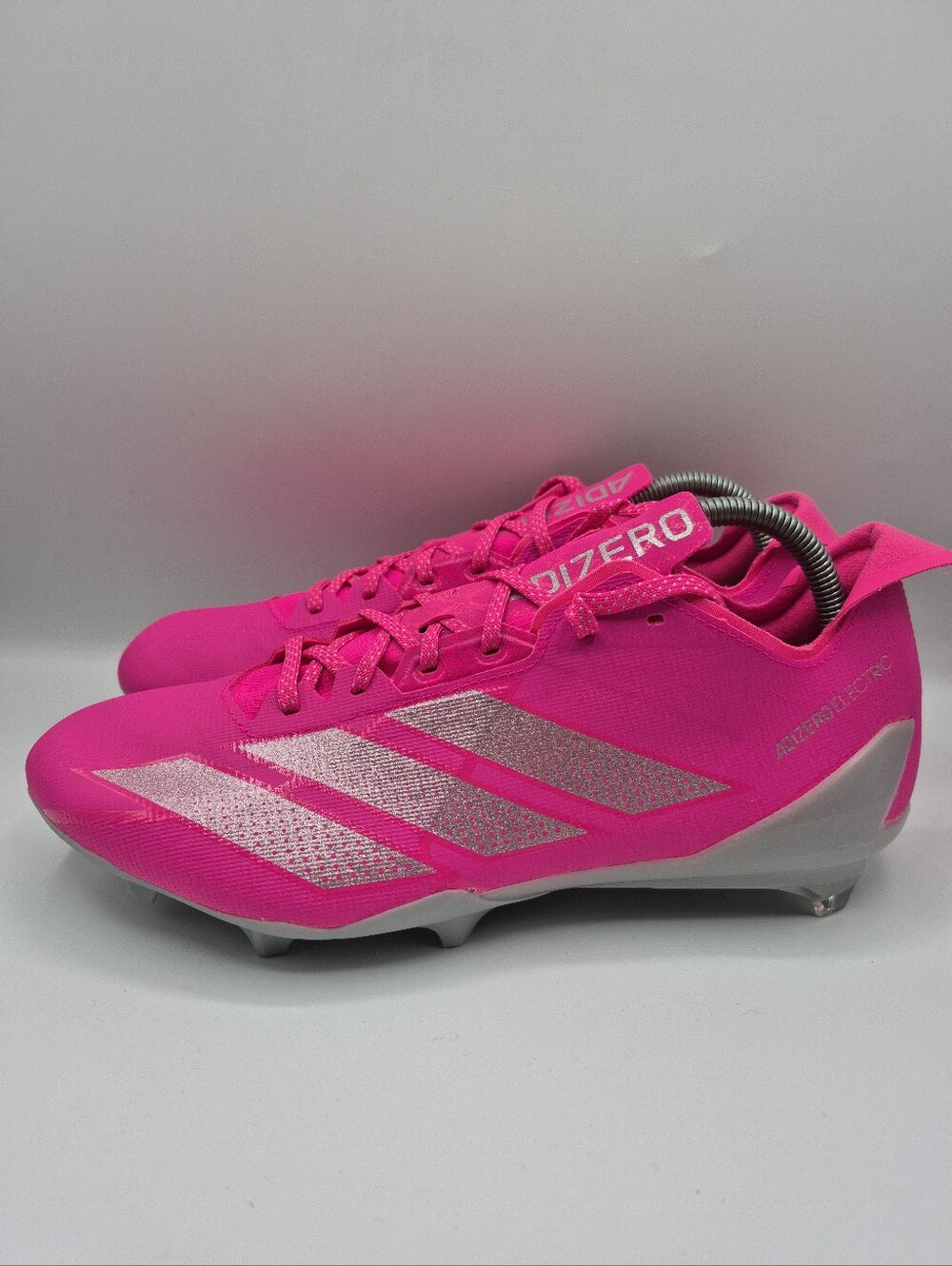 Adidas Adizero Electric 2 Football Cleats JP6904 Tesh Pink Mens Size 10 New